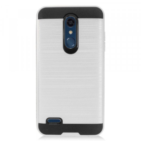 Wholesale LG K30 / LG K10 2018 / LG K10a 2018 / LG MS425 Armor Hybrid Case (Silver)